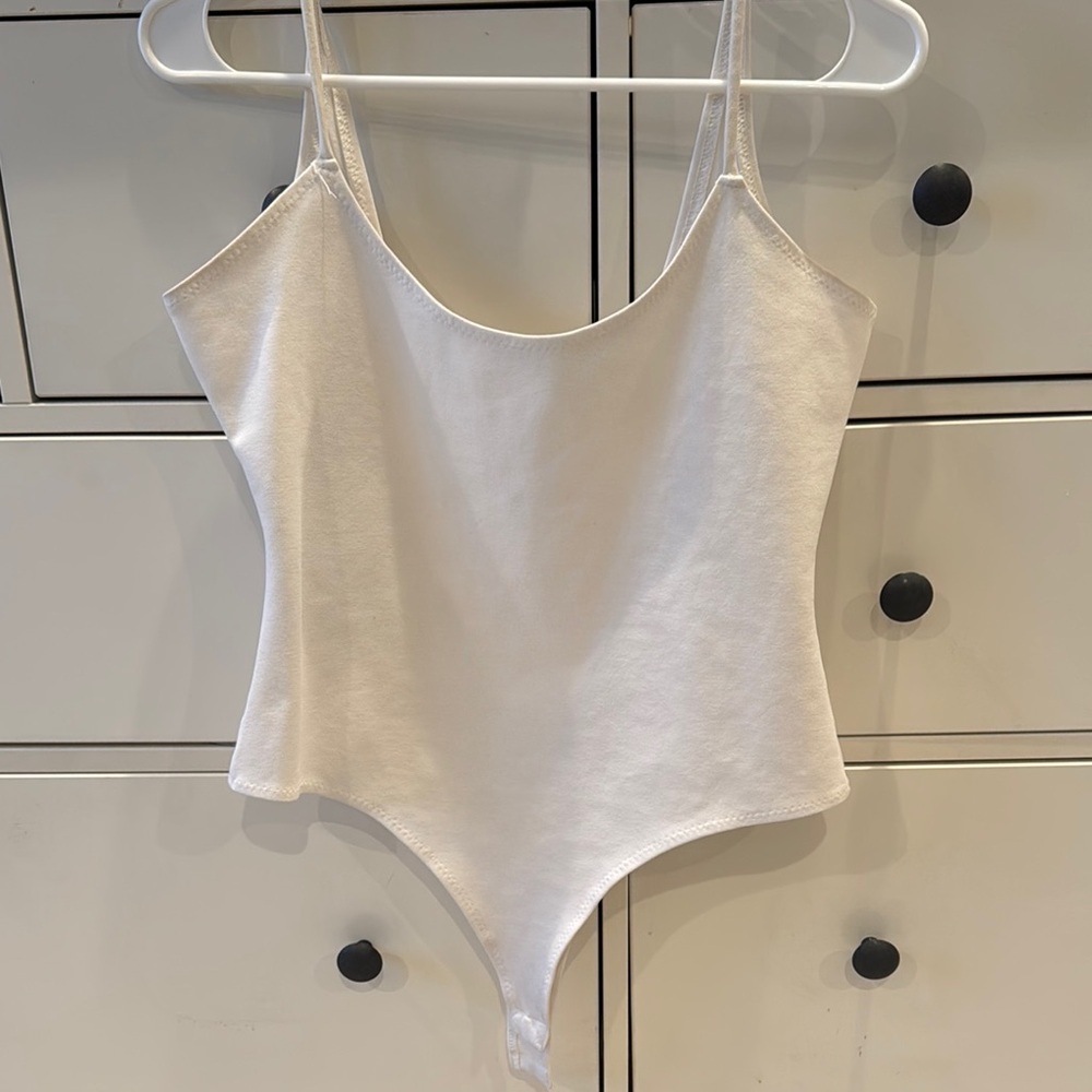 Elegant White Women's Bodysuit